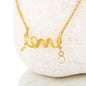 Scripted Love Necklace with Special Gift Message To Wife From Husband
