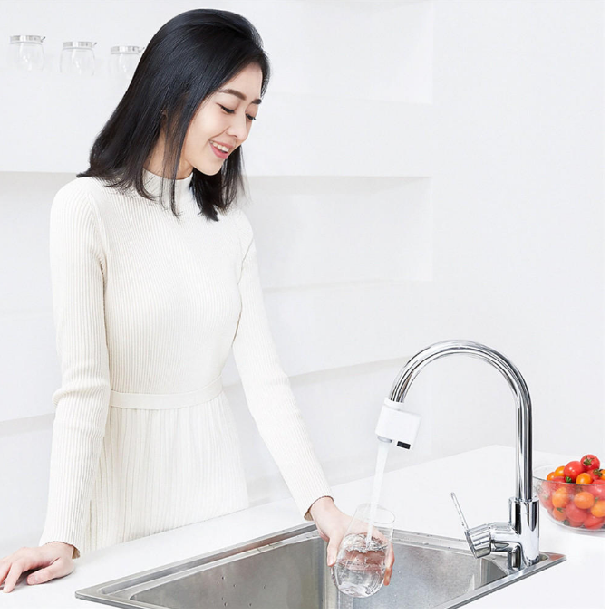 Automatic Infrared Induction Water Saving Device For Kitchen & Bathroom Sink Faucet